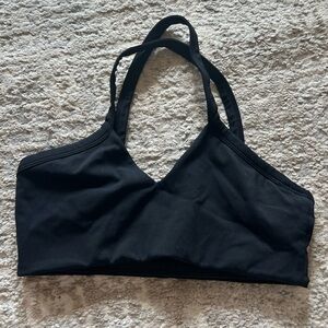 Crop Shop Boutique Black Sports Bra